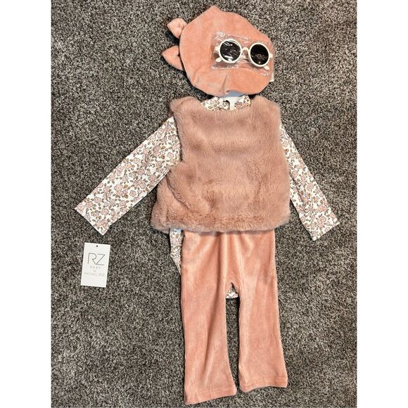 Rachel Zoe 5pc pink outfit size 18 months C10-17 - Picture 2 of 6